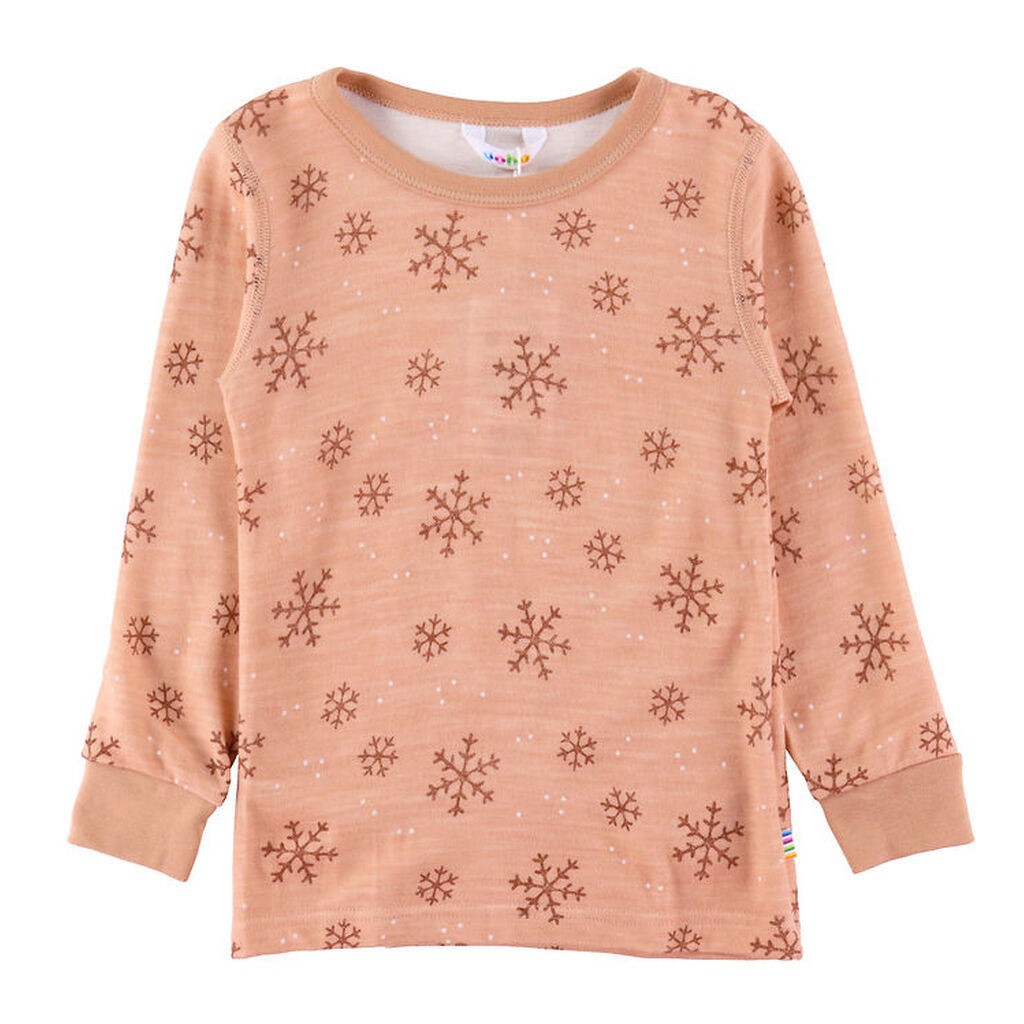 Joha Bluse - Uld/Bambus - Fersken