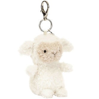 Jellycat Nøglering - 17x8 cm - Little Lamb
