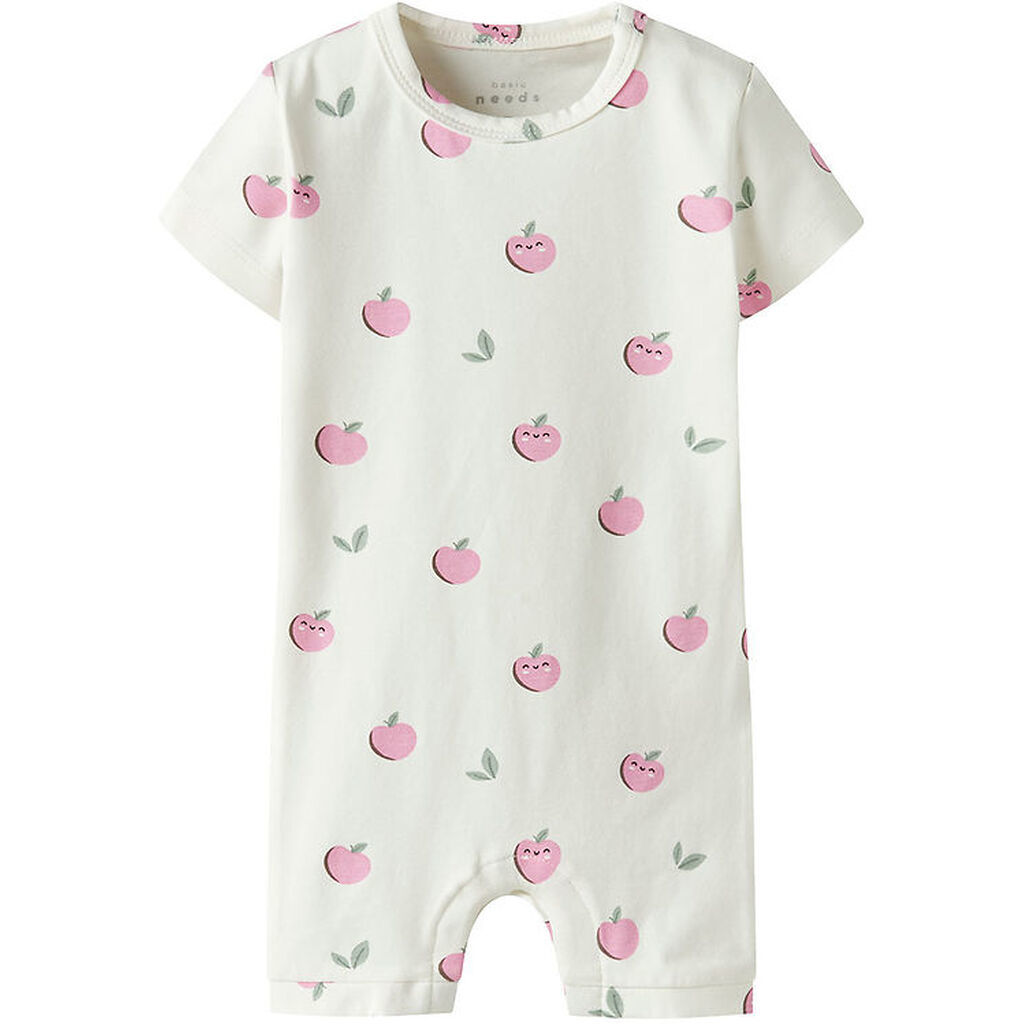 Name It Sommerdragt - NbfVandora - Cloud Dancer/Apples