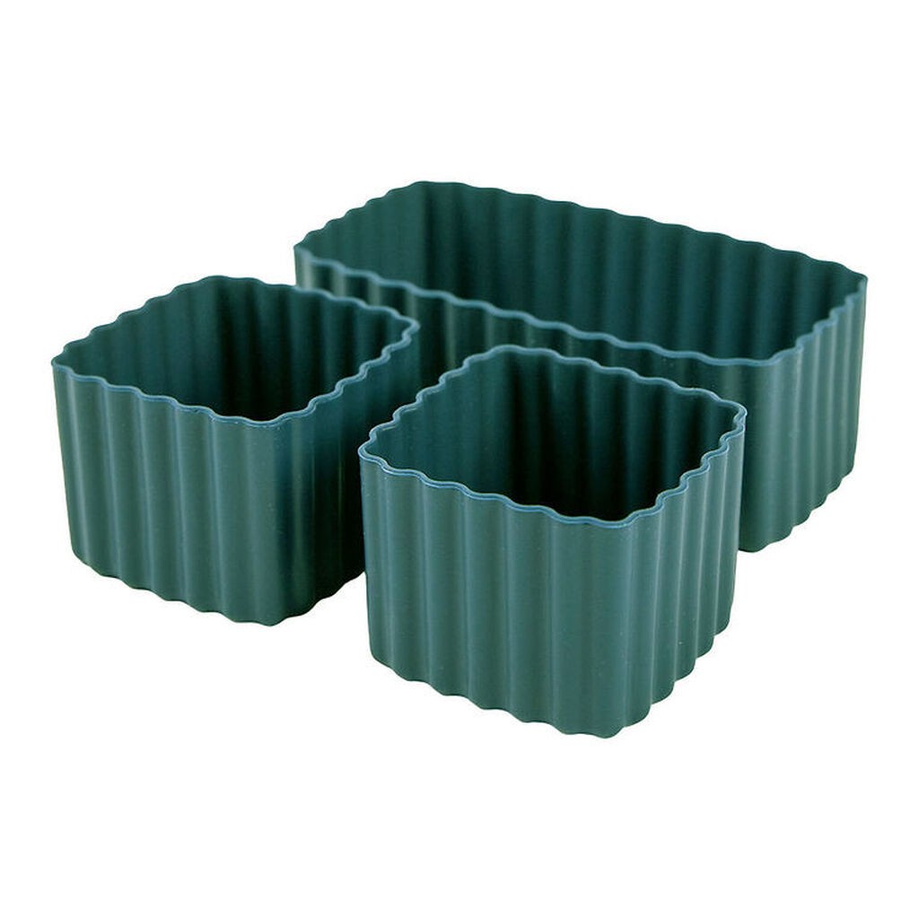 MontiiCo Silikoneforme - Bento Cups Mixed - 3 stk. - Pine
