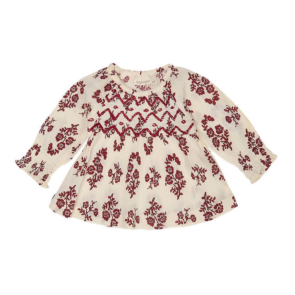 That's Mine Bluse - Lelou - Blossom Rouge