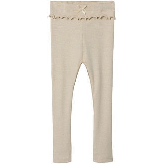 Name It Leggings - Rib - NmfBinnie - Summer Sand