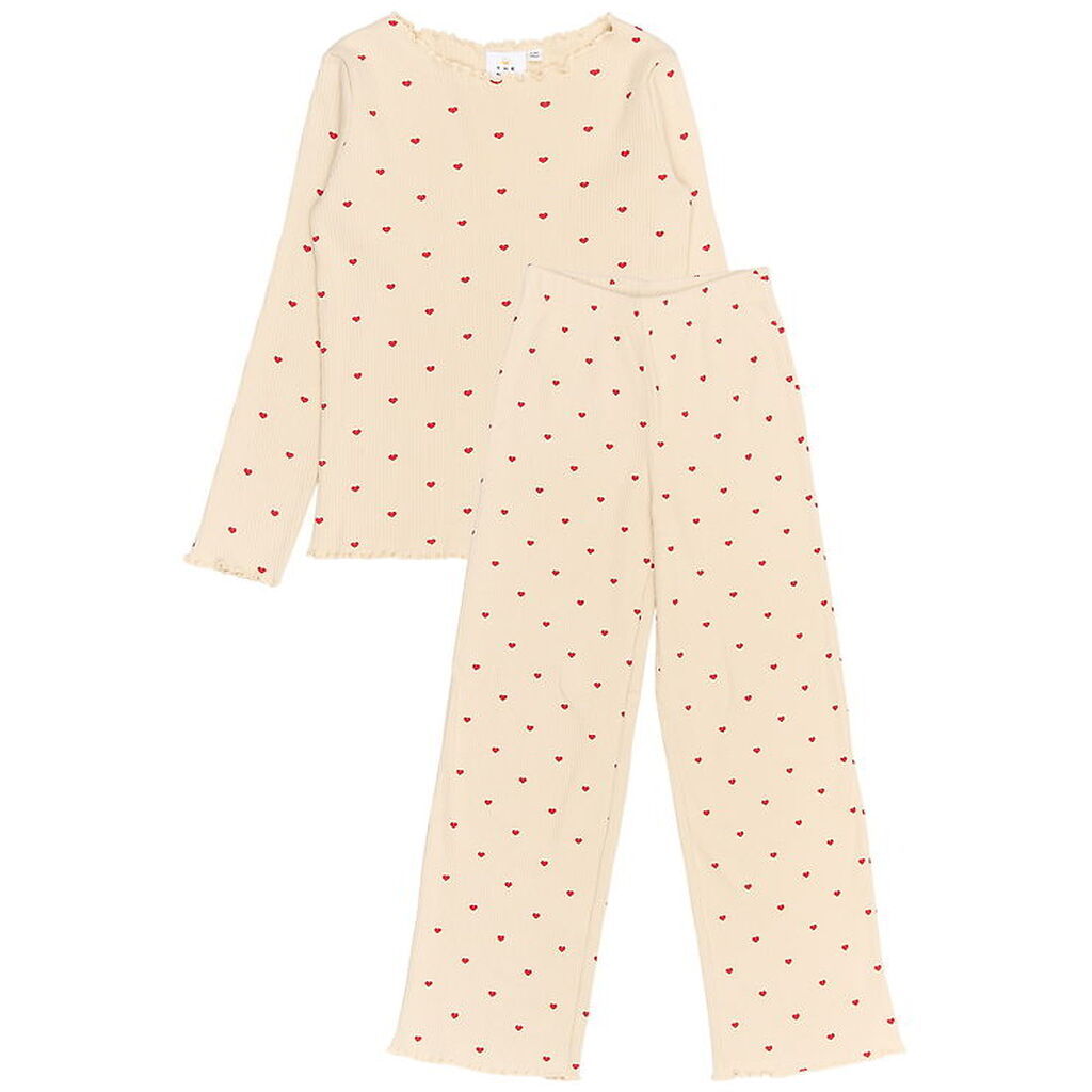 The New Nattøj - Rib - TnHoliday - Gardenia Aop