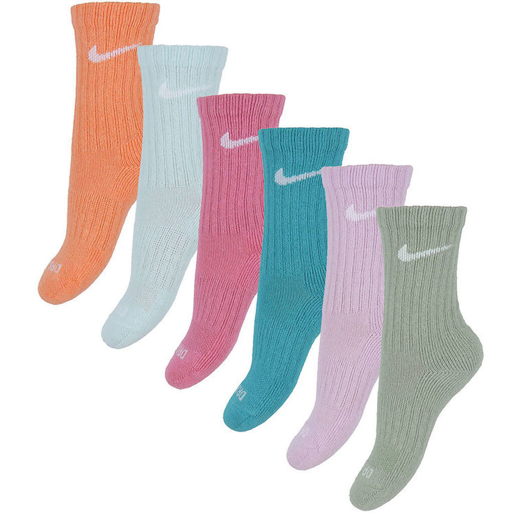 Nike Strømper - Performance Basic - Dri-Fit - 6-pak - Glacier Bl