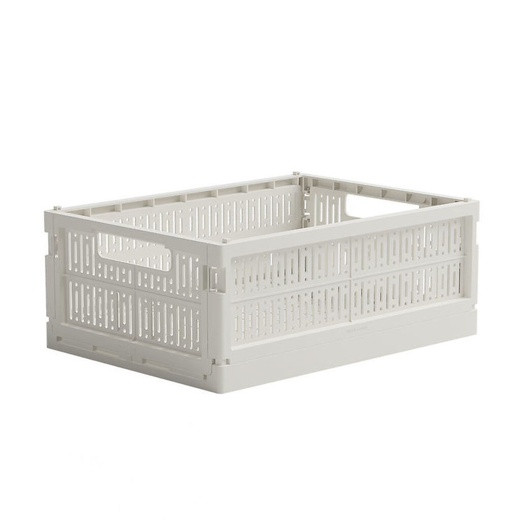 Made Crate Foldekasse - Midi - 33x24x13 cm - Milk