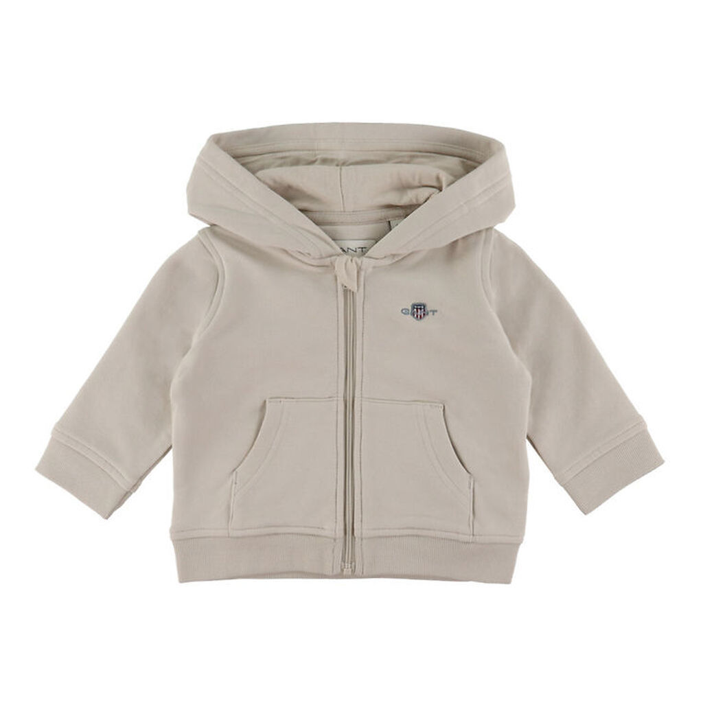 GANT Cardigan - Shield - Soft Oat