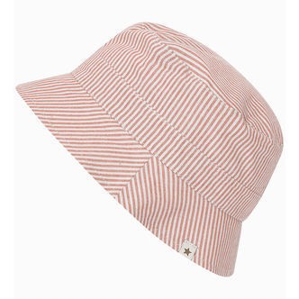 Huttelihut Bøllehat - Irish Cream m. Striber