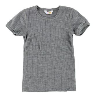 Joha T-Shirt - Uld - Gråmeleret
