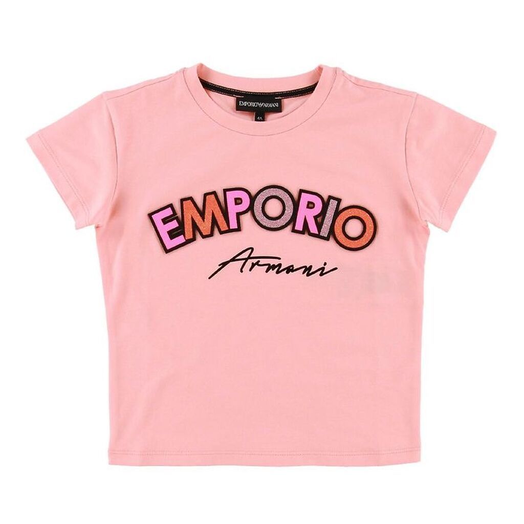 Emporio Armani T-shirt - Alba Juno m. Glimmer/Patches