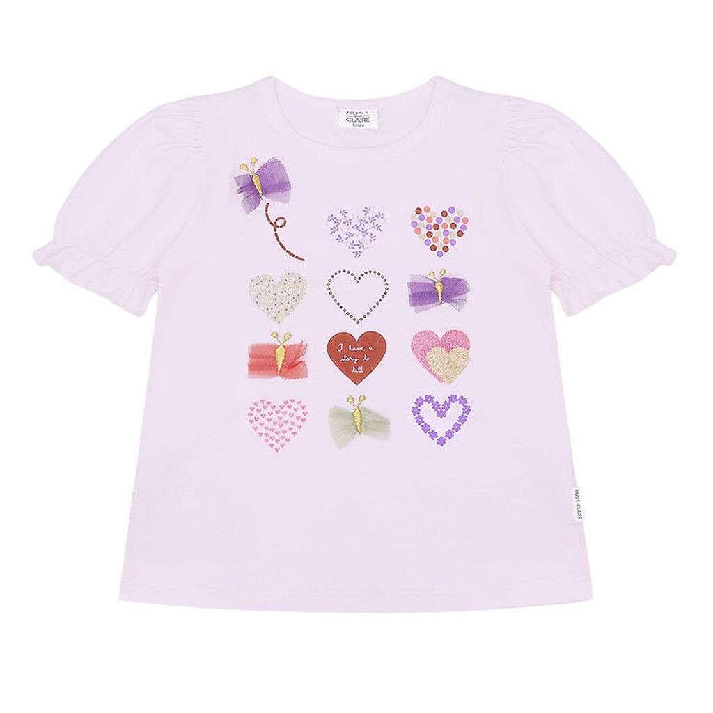 Hust and Claire T-shirt - Alma - Lavender