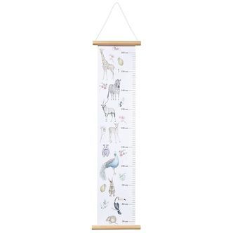 Cam Cam Højdemåler - Dyr og Planter - Mixed Colors