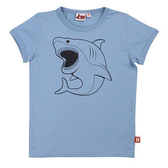DYR T-shirt - DyrHide - Porcelaine Outline Hvidhaj