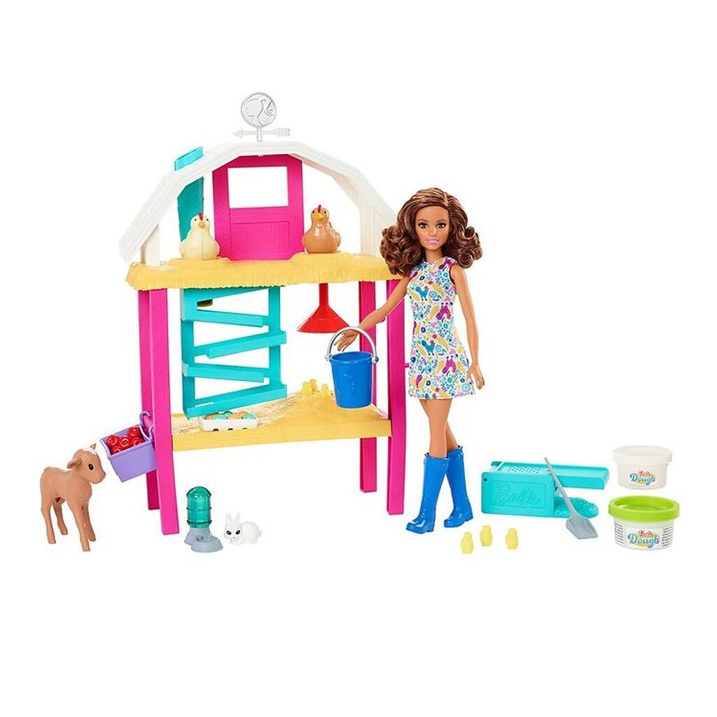 Barbie Dukkesæt - Med Ægge-farm - Hatch & Gather