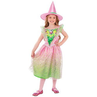 Smiffys Udklædning - Good Witch - Rosa/Grøn