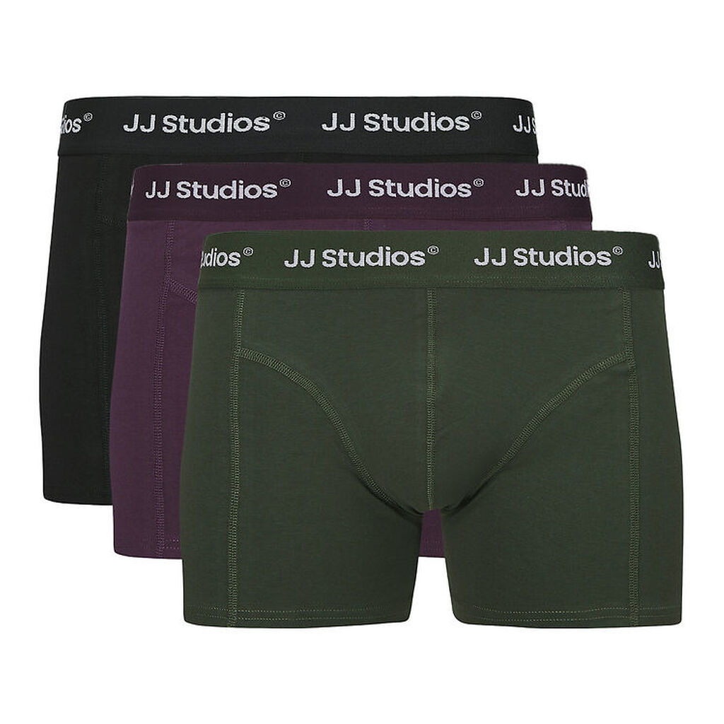 Jack & Jones Boxershorts - 3-Pak - JacSoho - Duffel Bag/Black