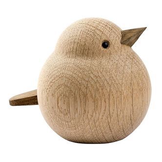 Novoform Træfigur - Baby Sparrow - Natural Oak