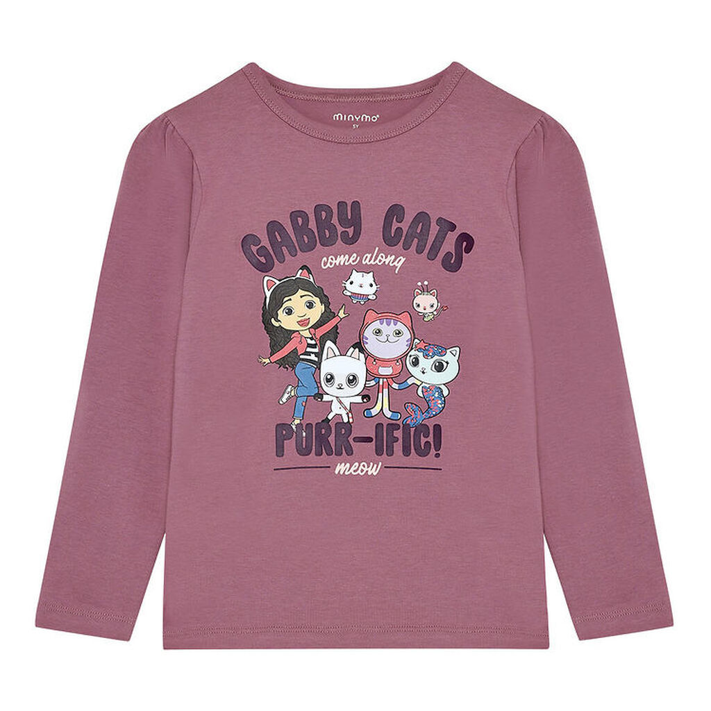 Minymo Bluse - Gabby's Dollhouse - Lilla