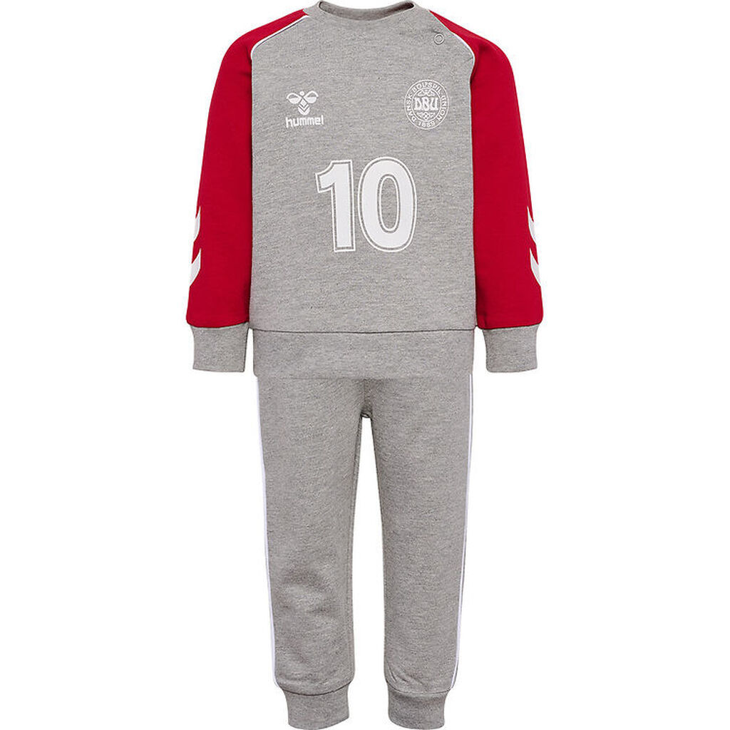 Hummel Sweatsæt - DBU Gameday - Grey Melange