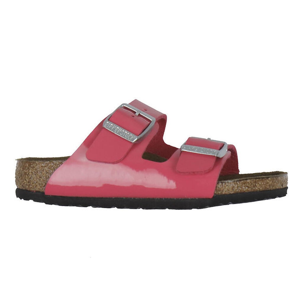 Birkenstock Sandaler - Arizona Kids - Patent Fuchsia Tulip