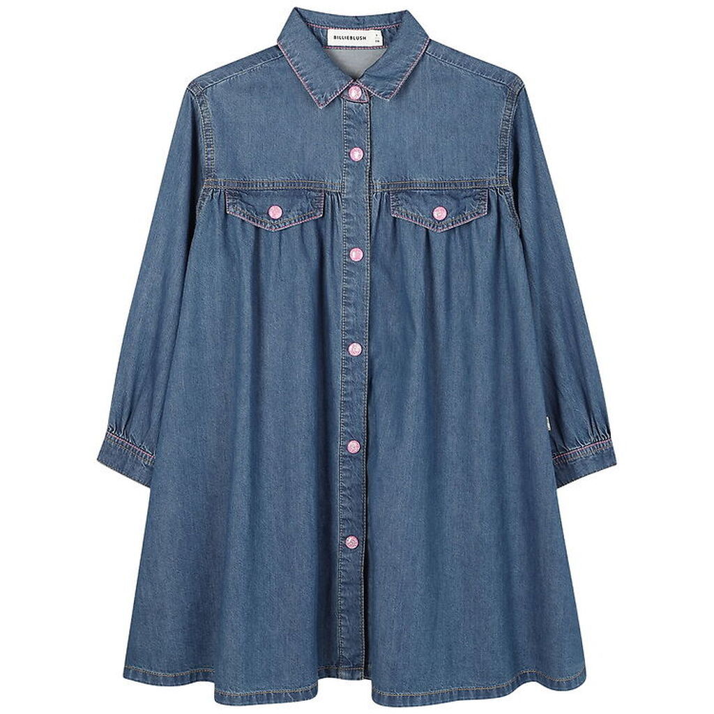 Billieblush Kjole - Denim Indigo Blue