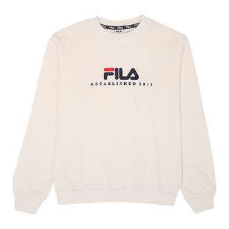 Fila Sweatshirt - Carisio - Egret m. Logo