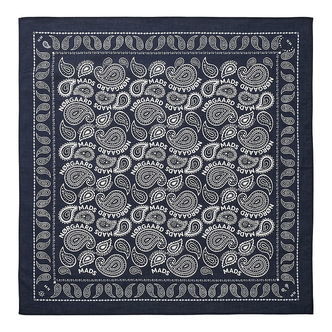 Mads Nørgaard Tørklæde - 55x55 cm - Paisley - Parisian Night