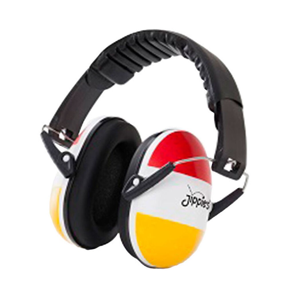Jippies Høreværn - Rød/Hvid/Gul