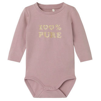 Name It Body L/Æ - NbfFanewa - Deauville Mauve m. Glimmer
