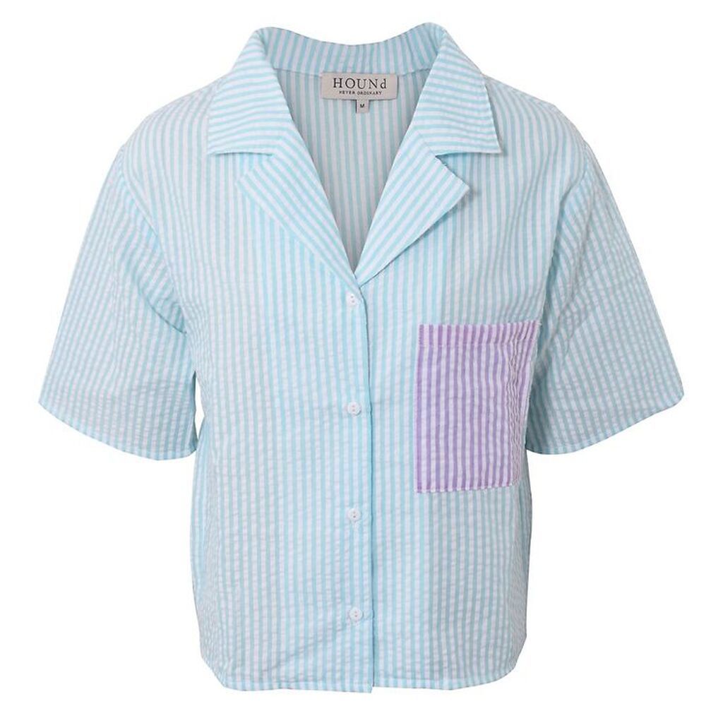 Hound Skjorte - Stripe - Light Blue