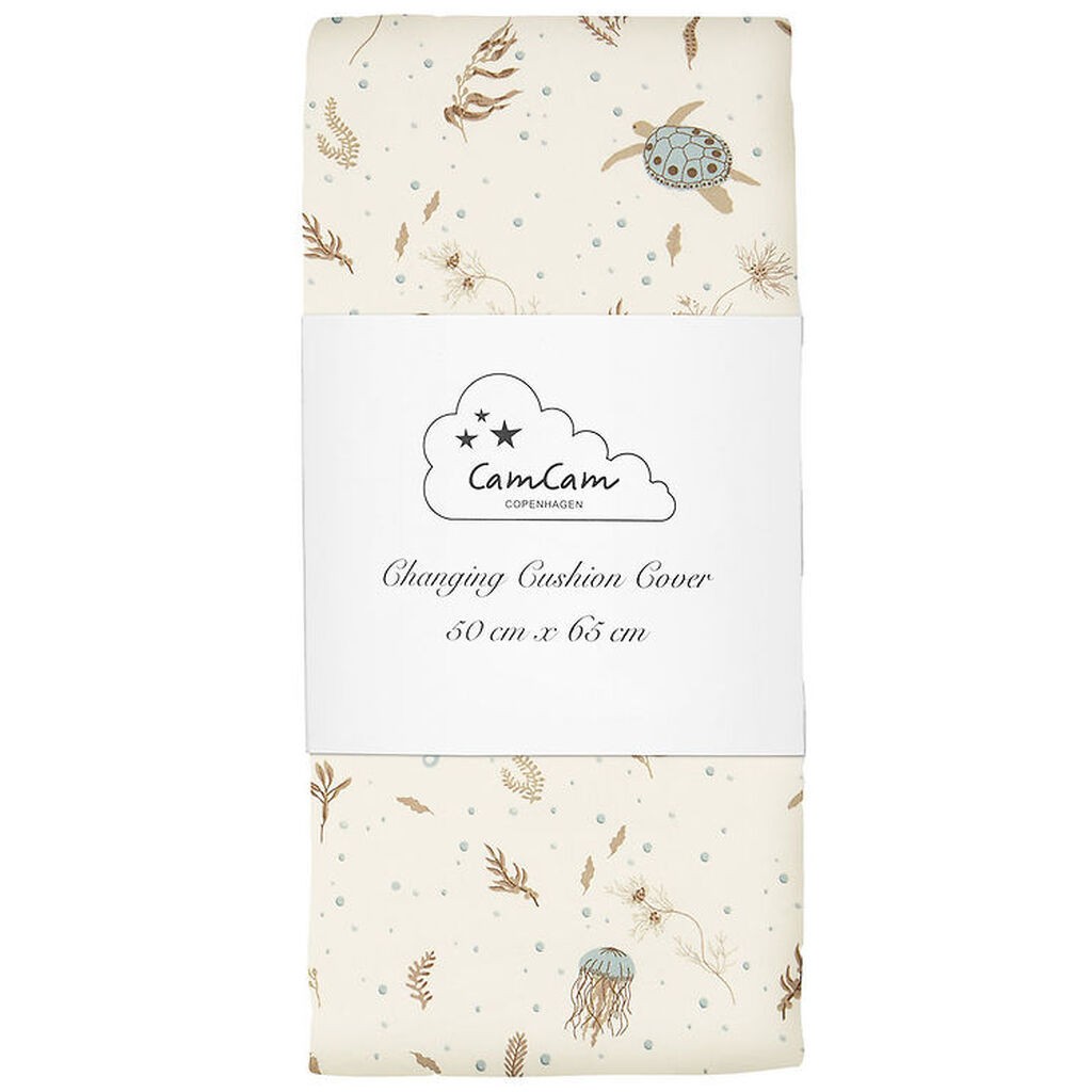 Cam Cam Puslepudebetræk - 50x65 cm - Sea Garden