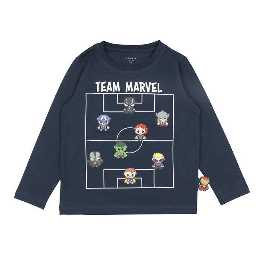 Name It Bluse - NmmJes Marvel - Dark Sapphire