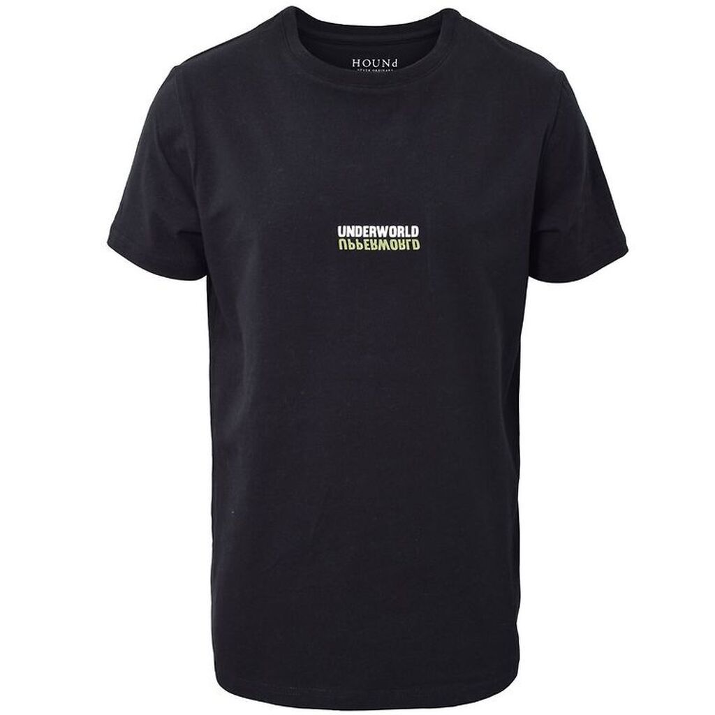 Hound T-shirt - Sort m. Print