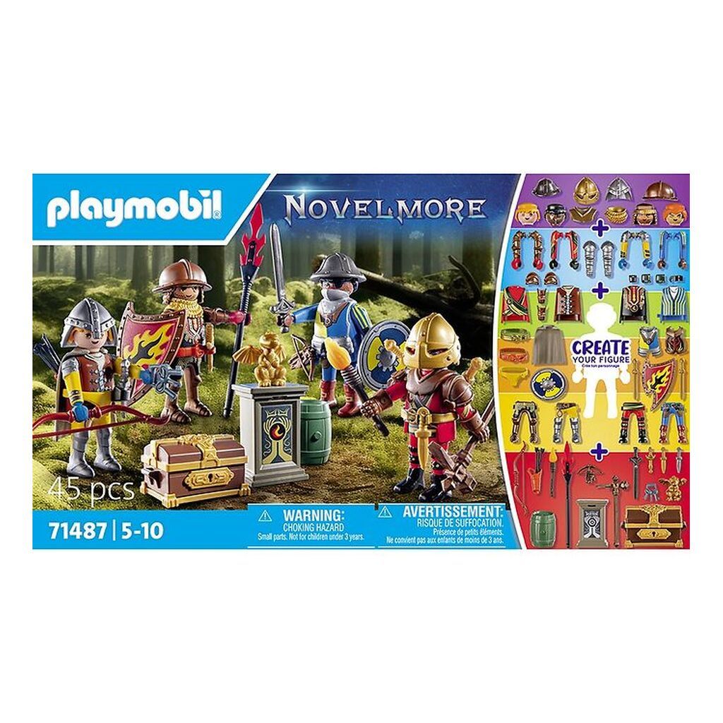 Playmobil Novelmore - My Figures: Ridderne... - 71487 - 45 Dele