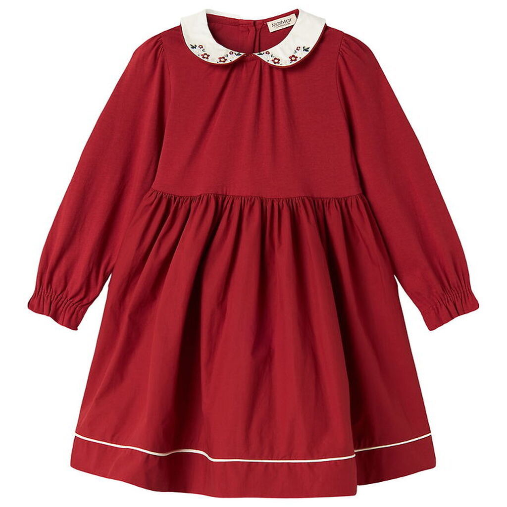 MarMar Kjole - Bomuld/Modal - Dielle - Hibiscus Red