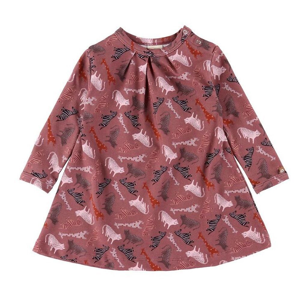 Smallstuff Kjole - Safari - Rasberry