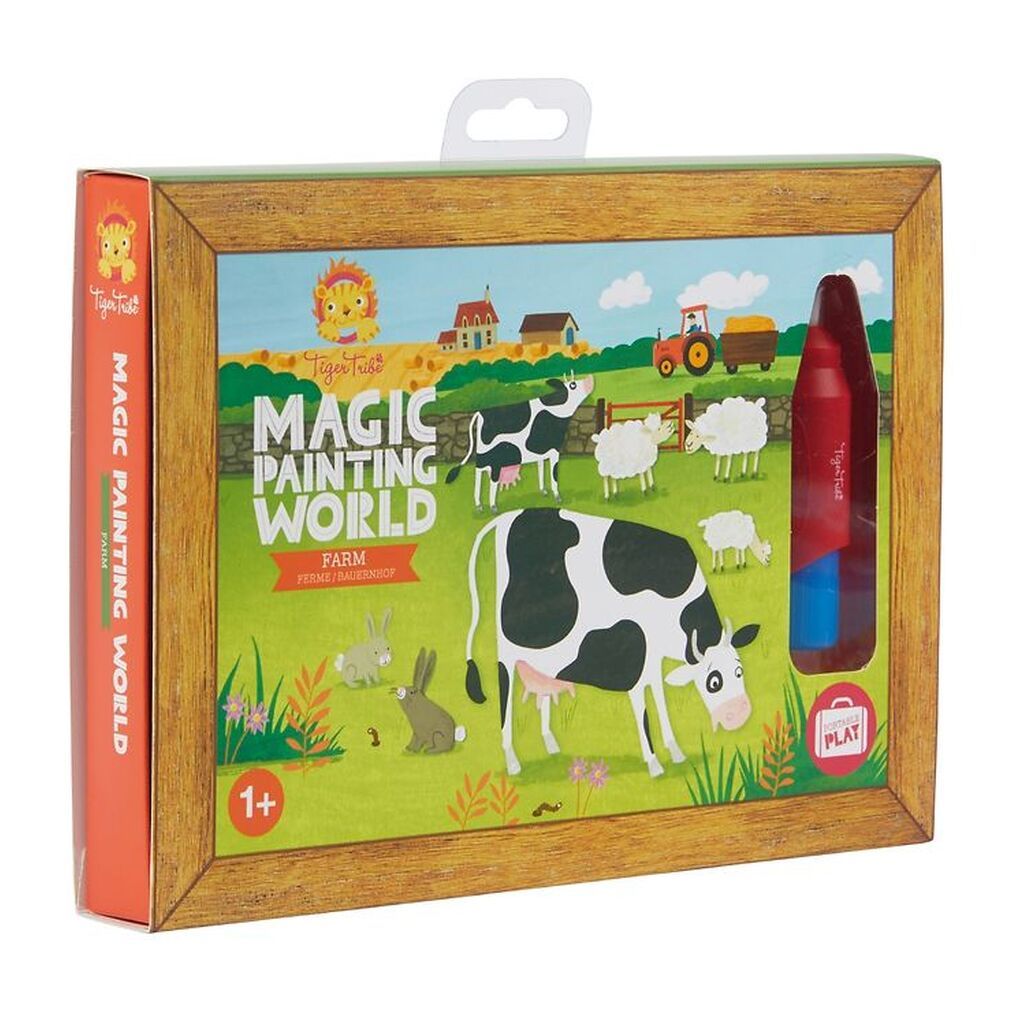 Tiger Tribe Farvesæt - Magic Painting World - Farm