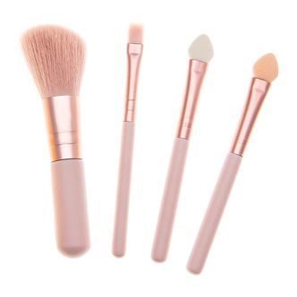 Miss Nella Børstesæt - 4 stk - Rosa