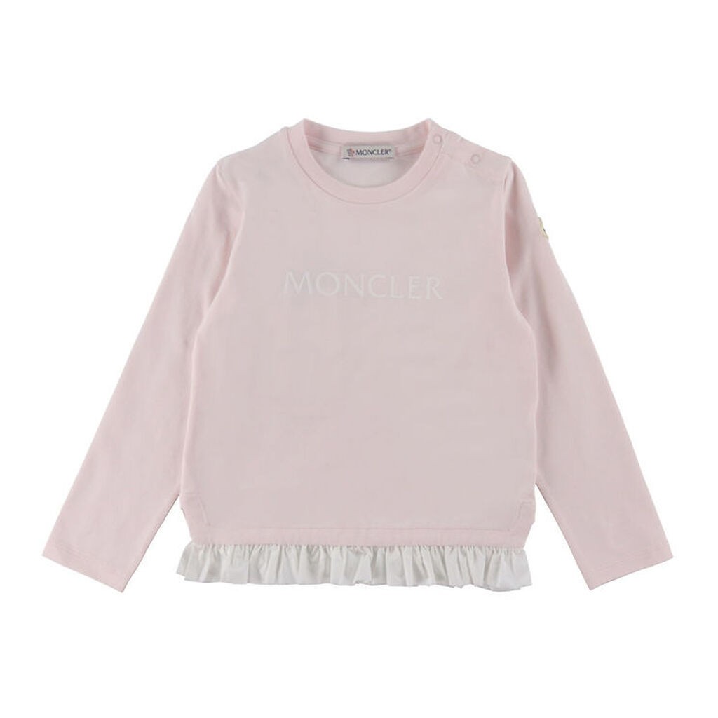 Moncler Bluse - Rosa m. Flæse