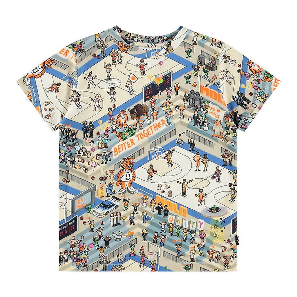 Molo T-shirt - Ralphie - Pixel Basket