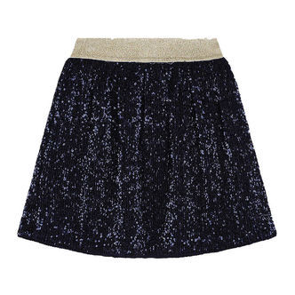 Billieblush Nederdel - Royal Blue/Palietter