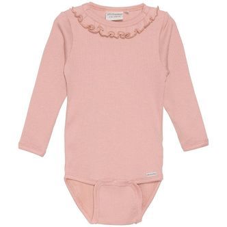 Minymo Body l/æ - Rib - Misty Rose