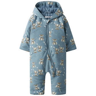 Name It Flyverdragt - NbmMax - Rain Washed/ELEPHANT