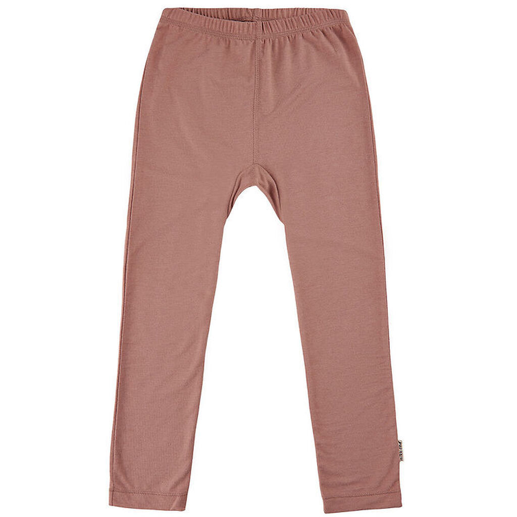 Mikk-Line Leggings - Uld/Bambus - Burlwood