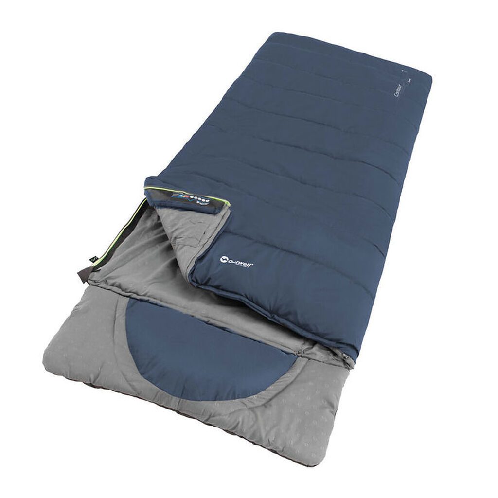 Outwell Sovepose - Contour Lux - Deep Blue
