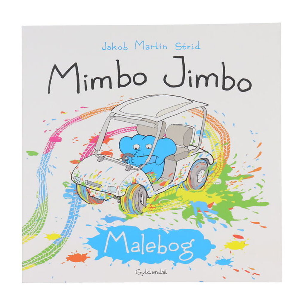 Forlaget Gyldendal Malebog - Mimbo Jimbo - Dansk