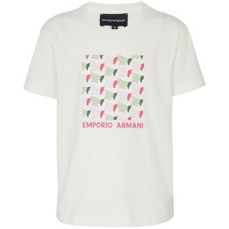Emporio Armani T-shirt - Off White m. Print