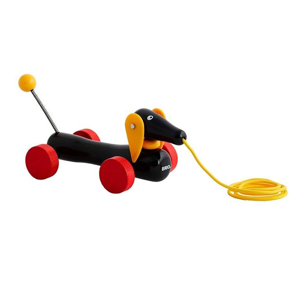 BRIO Toddler Træklegetøj - Gravhund - Dachshund 30332