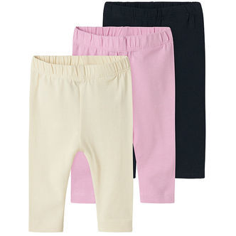 Name It Leggings - 3-pak - NbfVuvivian - Summer Sand