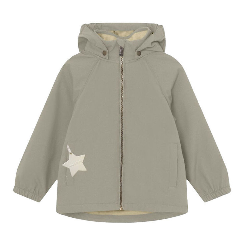 Mini A Ture Softshelljakke m. Fleece - MatAden - Vert