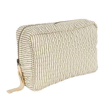 Konges Sløjd Toilettaske - Big - Tea Stripe